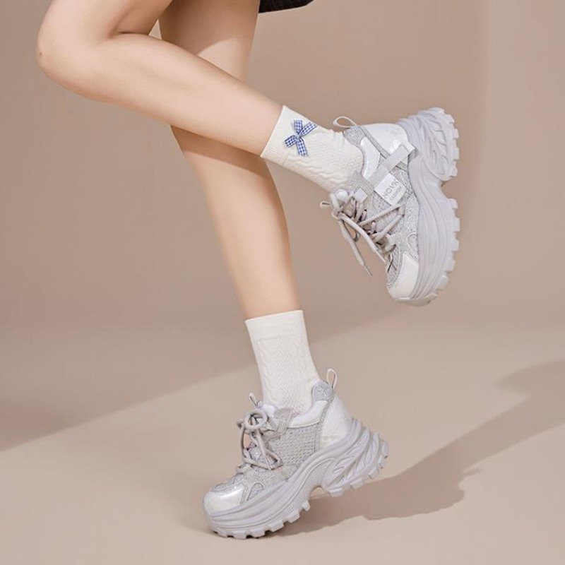أحذية رياضية نسائية بكعب سميك  - مراجعة Wedge Heeled Sneaker وسعره