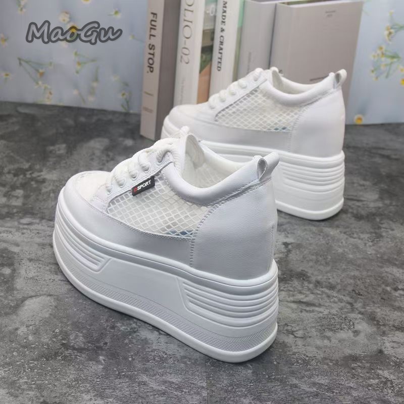 أحذية رياضية نسائية شبكية ذات  - مراجعة Wedge Heeled Sneaker وسعره