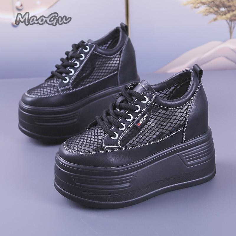 أحذية رياضية نسائية شبكية ذات  - مراجعة Wedge Heeled Sneaker وسعره