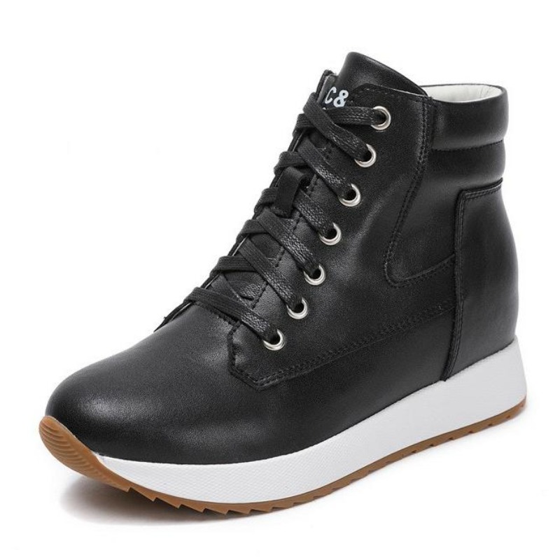 7 سنتيمتر جلد طبيعي النساء الك - مراجعة Wedge Heeled Sneaker وسعره
