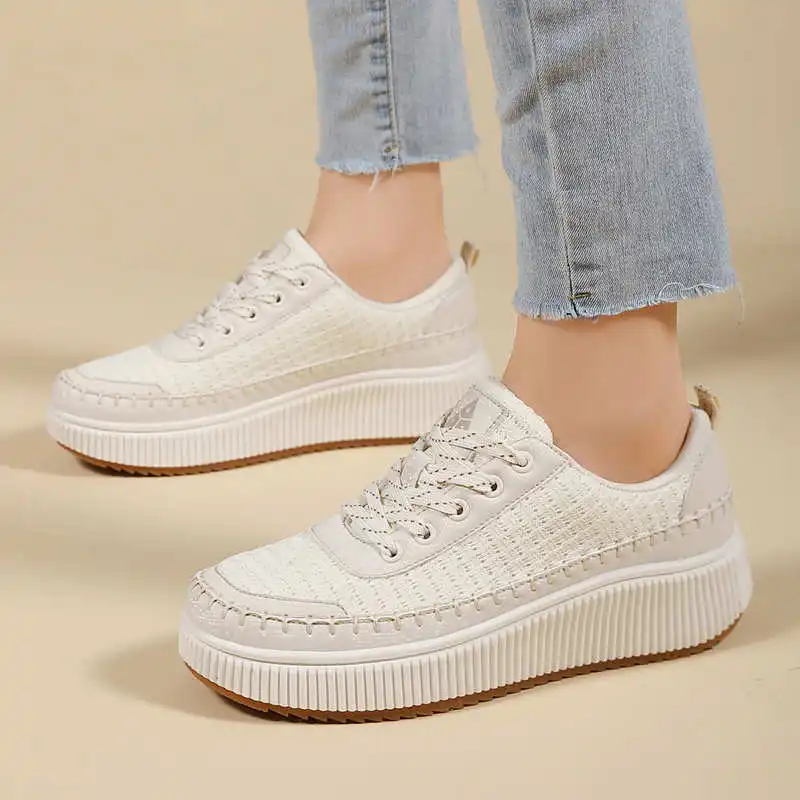 أحذية نسائية بنية مسطحة أحذية  - مراجعة Women Shoes Types Name وسعره