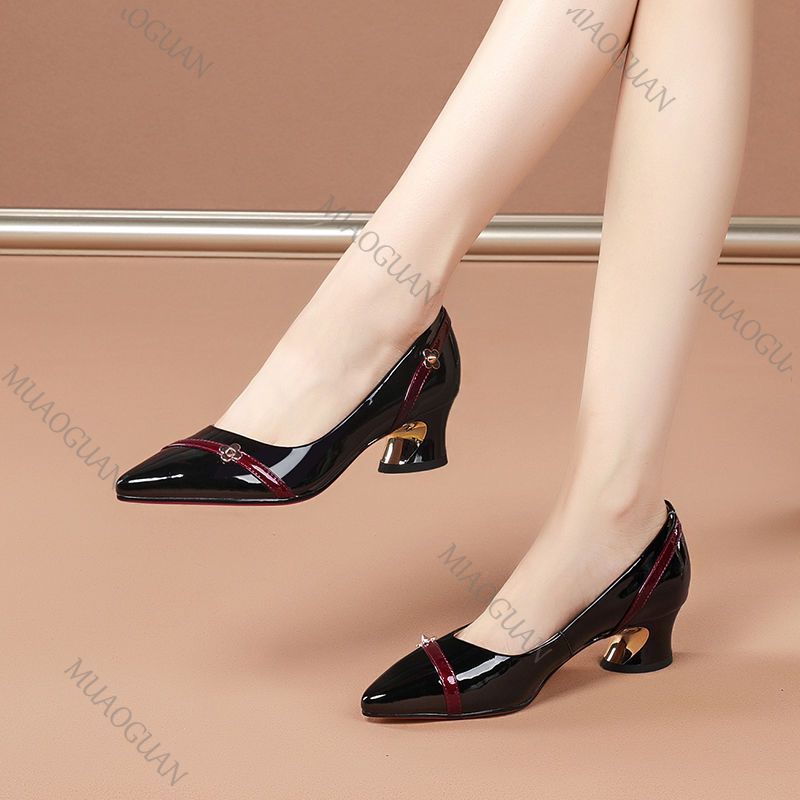 النساء مضخات ربيع الخريف الجلو - مراجعة Women'S Shoes Professional وسعره