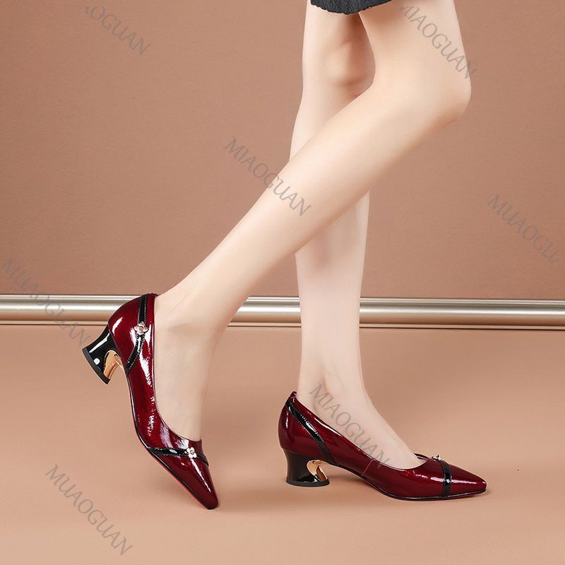 النساء مضخات ربيع الخريف الجلو - مراجعة Women'S Shoes Professional وسعره