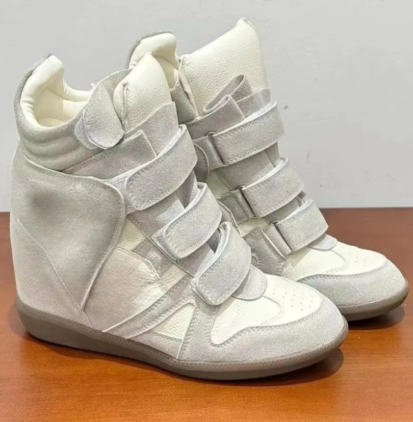 أحذية رياضية نسائية بكعب خفي و - مراجعة Wedge Heeled Sneaker وسعره