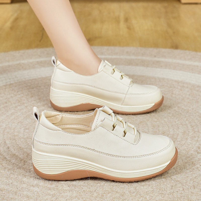 2025 المدربين الربيع/الصيف أحذ - مراجعة Wedge Heeled Sneaker وسعره